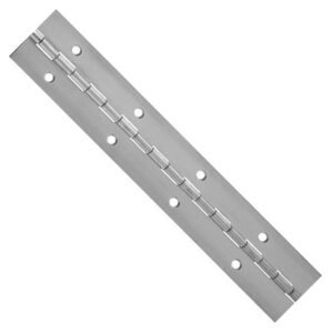 1-1/2" Steel Piano Hinge with Holes